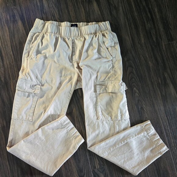 GAP Women's Straight Leg Cotton Khaki Cargo Pull-On Pants SIZE S - Picture 5 of 5